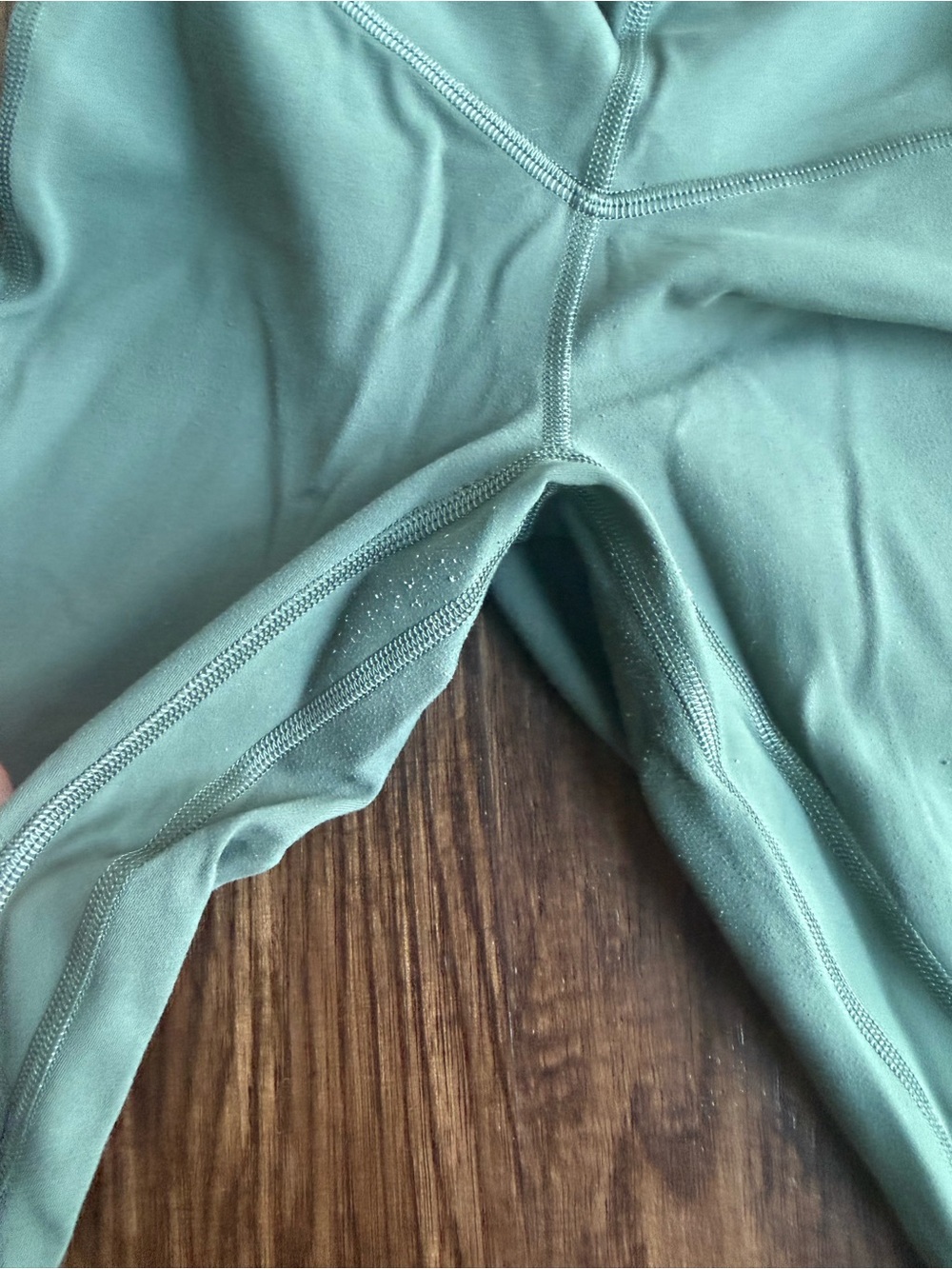 Lululemon High-Rise flare sage Green Leggings size 0 - Picture 6 of 8